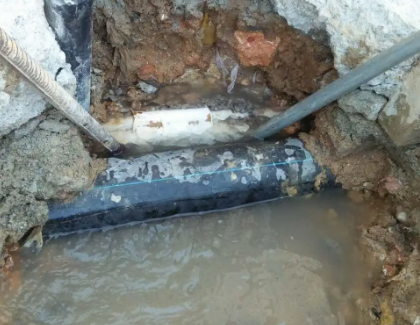 仲巴测漏水之水管漏水